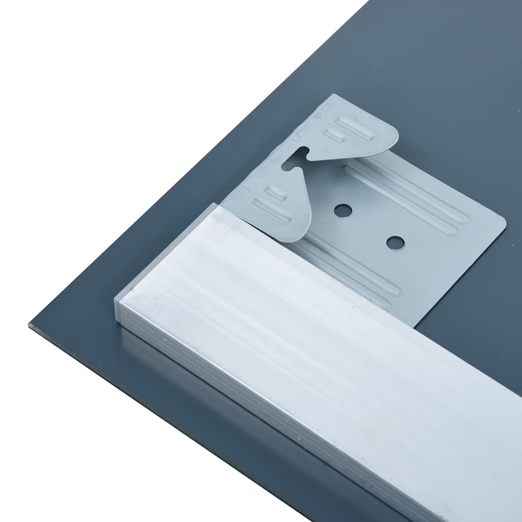 vidaXL LED Bathroom Mirror with Touch Sensor 100x60 cm