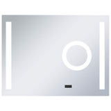 vidaXL Badkamerspiegel LED met aanraaksensor 80x60 cm