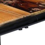 vidaXL Eettafel 180x90x76 cm massief gerecycled hout