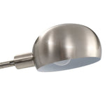 vidaXL Floor lamp 5xE14 200 cm silver