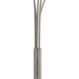 vidaXL Floor lamp 5xE14 200 cm silver