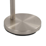 vidaXL Floor lamp 5xE14 200 cm silver