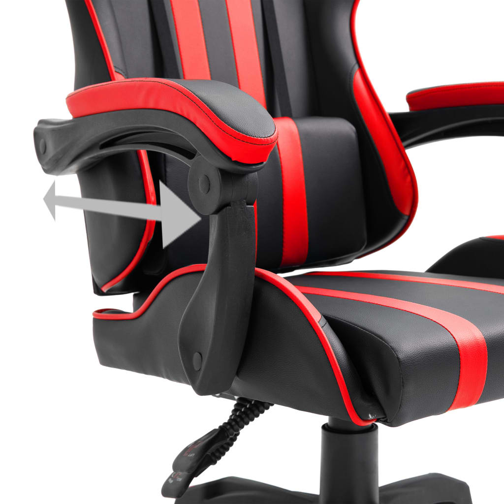 vidaXL Gamestoel kunstleer rood