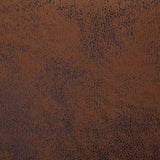 vidaXL Storage Bench 116 cm Faux Suede Brown