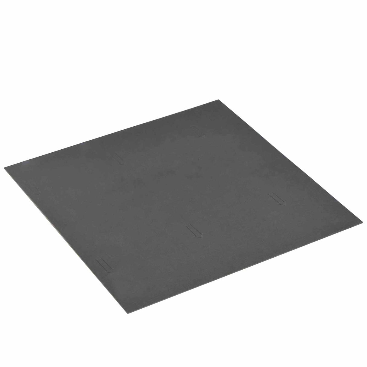 vidaXL Plans de jardin 55 pcs Noir 5,11 m² PVC