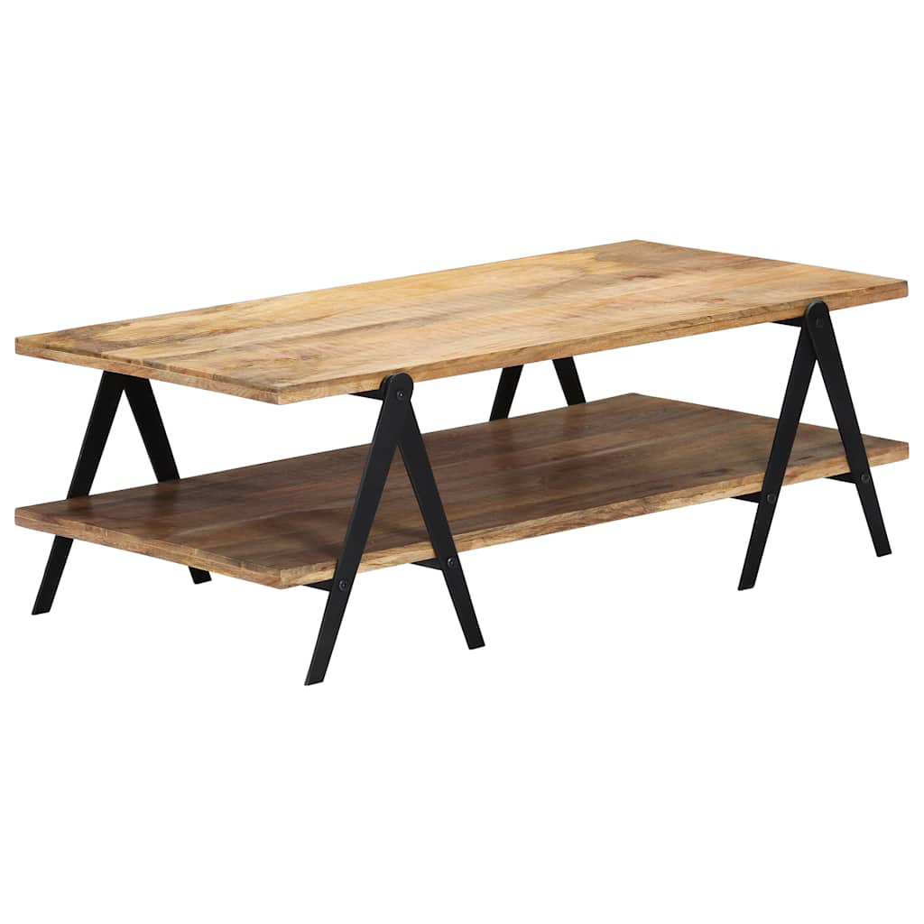 vidaXL Salontafel 115x60x40 cm massief mangohout