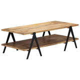vidaXL Salontafel 115x60x40 cm massief mangohout