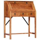 vidaXL Schrijftafel 90x40x107cm massief acaciahout