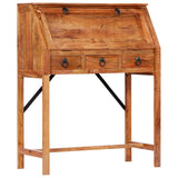 vidaXL Schrijftafel 90x40x107cm massief acaciahout