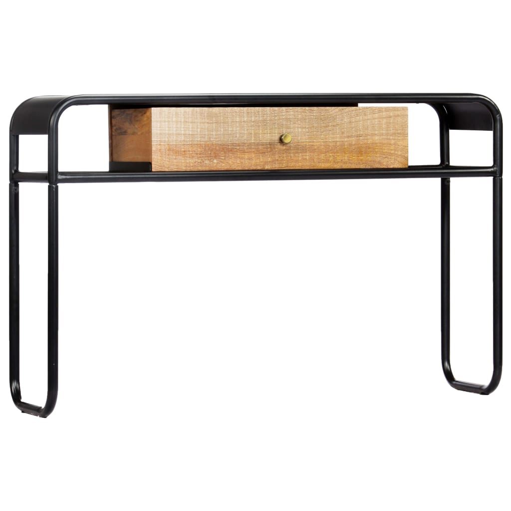 vidaXL Wandtafel 118x30x75 cm massief mangohout