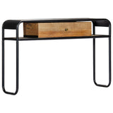 vidaXL Wandtafel 118x30x75 cm massief mangohout