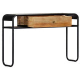vidaXL Wandtafel 118x30x75 cm massief mangohout