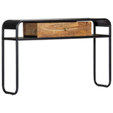 vidaXL Wandtafel 118x30x75 cm massief mangohout