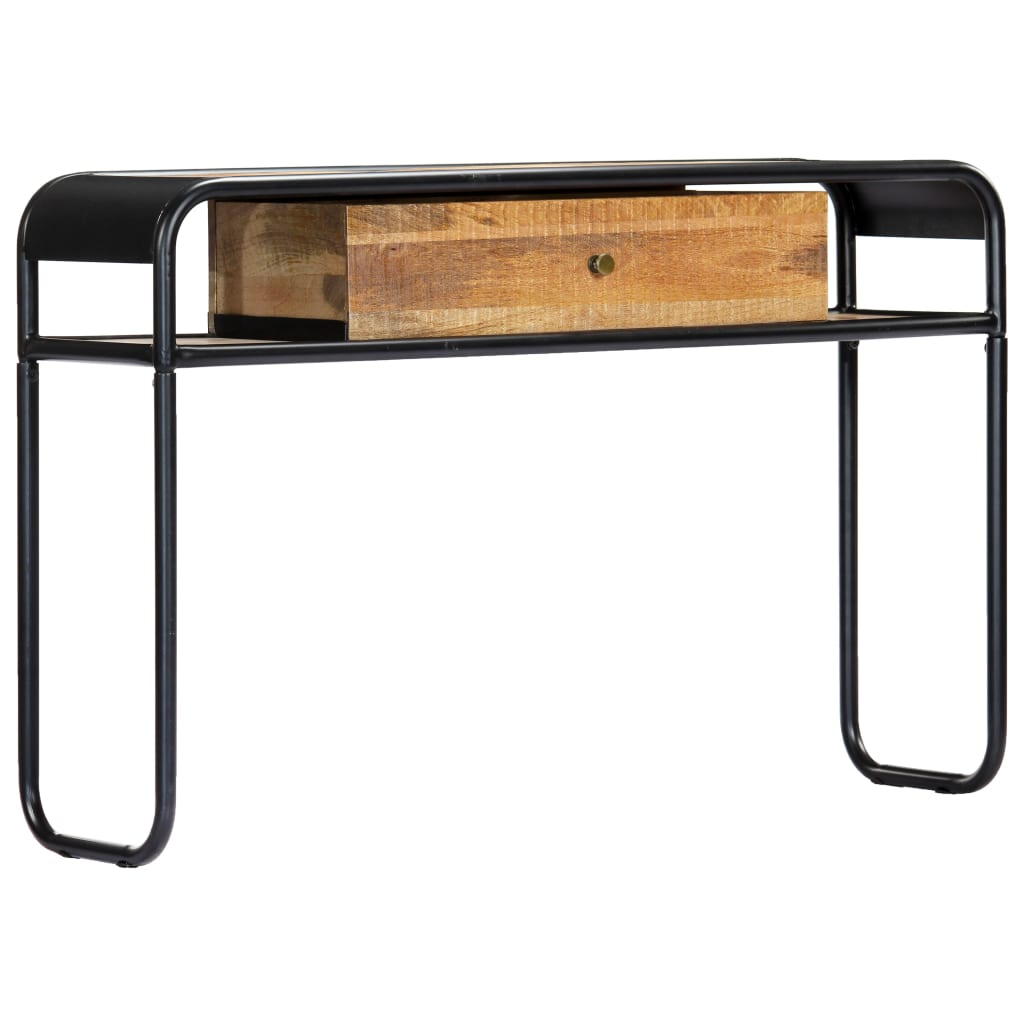 vidaXL Wandtafel 118x30x75 cm massief mangohout