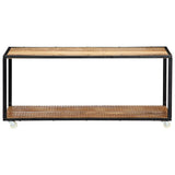 vidaXL Salontafel 90x50x40 cm massief gerecycled hout
