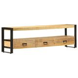 vidaXL Tv-meubel 150x30x45 cm massief mangohout