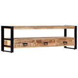 vidaXL Tv-meubel 150x30x45 cm massief mangohout