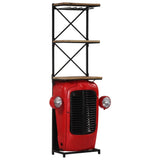 vidaXL Wine cabinet tractor 49x31x172 cm solid mango wood