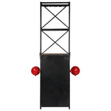 vidaXL Wine cabinet tractor 49x31x172 cm solid mango wood
