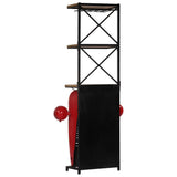 vidaXL Wine cabinet tractor 49x31x172 cm solid mango wood