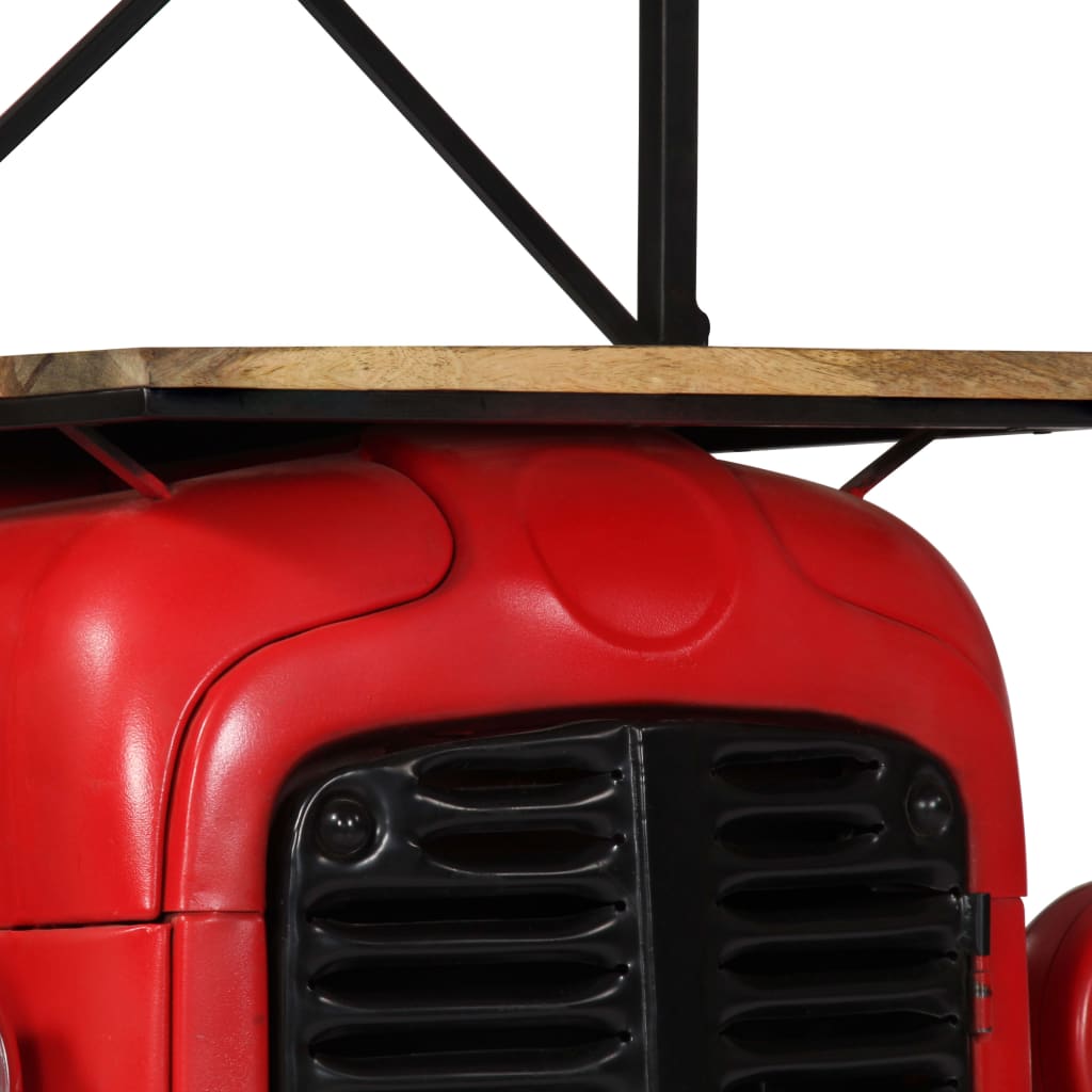 vidaXL Wine cabinet tractor 49x31x172 cm solid mango wood