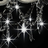 vidaXL 2-tier Chandelier 15xE14 White