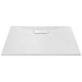 vidaXL Shower Tray 80x80 cm SMC White