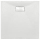 vidaXL Shower Tray 80x80 cm SMC White