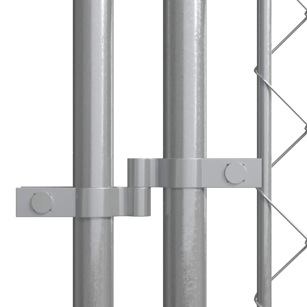 vidaXL Hondenkennel voor buiten met dak 7,6x3,8x2,3 m