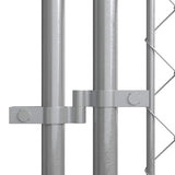 vidaXL Hondenkennel voor buiten met dak 7,6x3,8x2,3 m