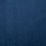 vidaXL Fauteuil met chromen poten fluweel blauw