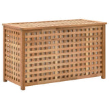 vidaXL Laundry Basket 77.5x37.5x46.5 cm Solid Walnut Wood