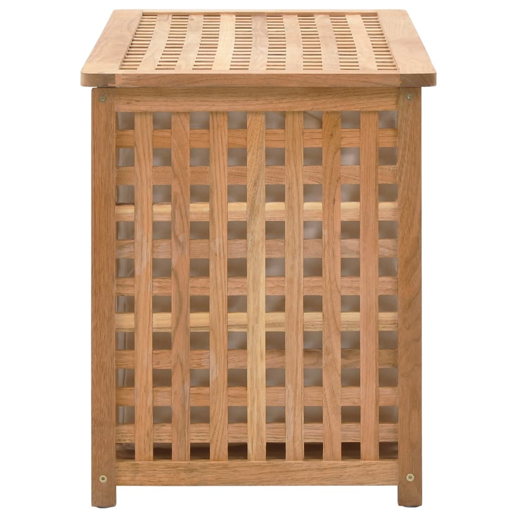 vidaXL Laundry Basket 77.5x37.5x46.5 cm Solid Walnut Wood
