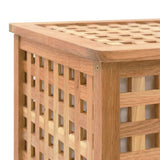 vidaXL Laundry Basket 77.5x37.5x46.5 cm Solid Walnut Wood