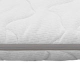 vidaXL 6 cm memory foam mattress topper 80x200 cm