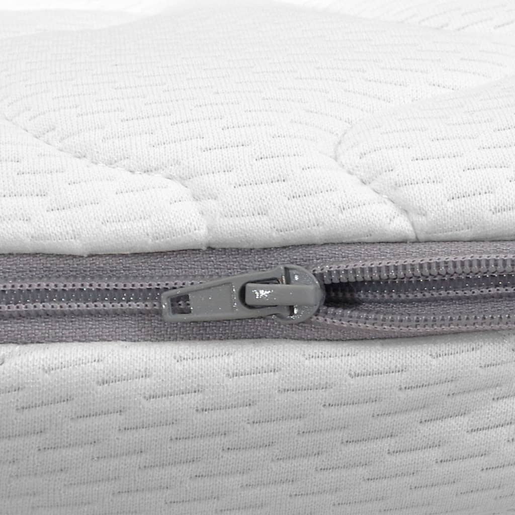 vidaXL 6 cm memory foam mattress topper 80x200 cm
