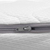 vidaXL 6 cm memory foam mattress topper 80x200 cm
