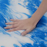 vidaXL Topper 7 cm gel foam 80x200 cm