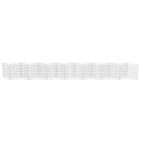 vidaXL Gabion basket 450x30x100 cm galvanized steel