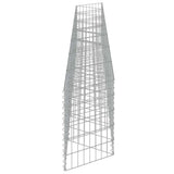 vidaXL Gabion basket 450x30x100 cm galvanized steel