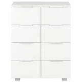 vidaXL Sideboard 60x35x80 cm Engineered Wood High Gloss White