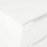 vidaXL Sideboard 60x35x80 cm Engineered Wood High Gloss White