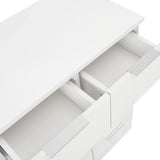 vidaXL Sideboard 60x35x80 cm Engineered Wood High Gloss White