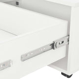 vidaXL Coffee table 60x60x35 cm engineered wood high gloss white