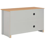 vidaXL Tv-meubel 95x39x58 cm grijs