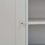 vidaXL Tv-meubel 95x39x58 cm grijs