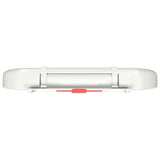 vidaXL Soft-Close Toilet Seat with Quick-Release Design Square White