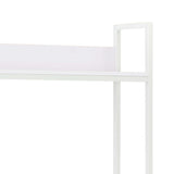 vidaXL Computerbureau 120x60x138 cm wit