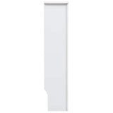 vidaXL Radiator Cover 112x19x81.5 cm MDF white
