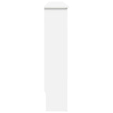 vidaXL Radiatorombouw 112x19x81,5 cm MDF wit
